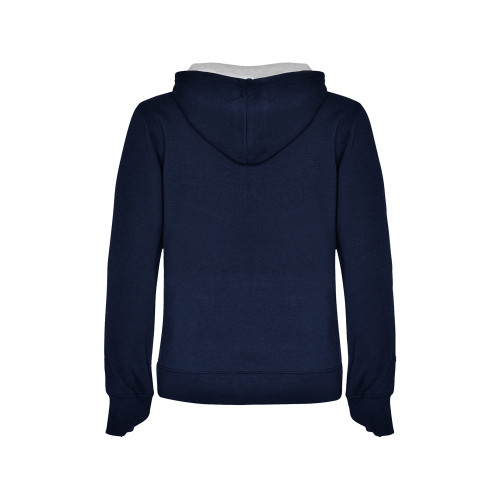 Толстовка с капюшоном Urban женская, нэйви/серый