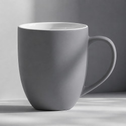 Кружка с покрытием soft-touch Tulip Gum, средне-серый NEW Cool gray 7C