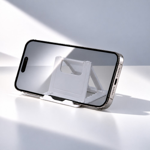 Подставка под смартфон с регулировкой угла наклона Lever, белый Подставка под смартфон с регулировкой угла наклона Lever, белый