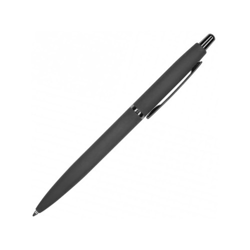 Ручка шариковая автоматическая BrunoVisconti®1 мм, синийSAN REMO (графитовый металлический корпус)