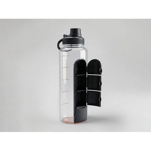 Бутылка для воды Electrolyte, черный Бутылка для воды Electrolyte, черный