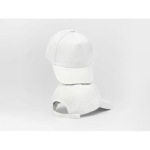 Бейсболка Poly 5-ти панельная 120 гр, белый