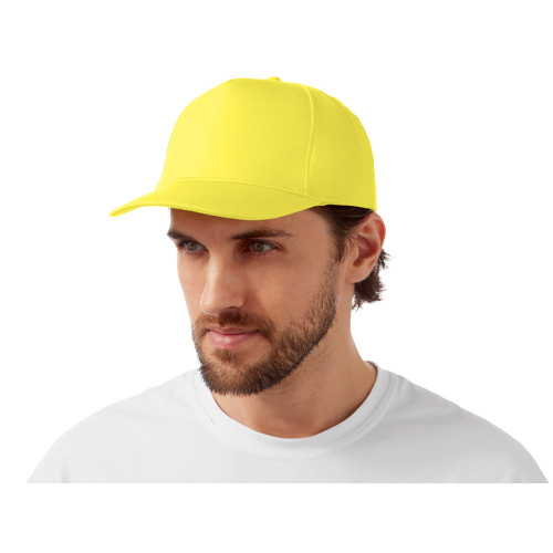 Бейсболка Мемфис 230 5-панельная, yellow