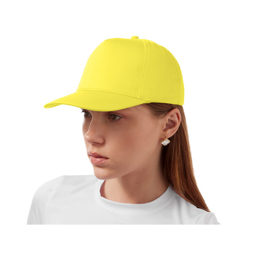 Бейсболка Мемфис 230 5-панельная, yellow