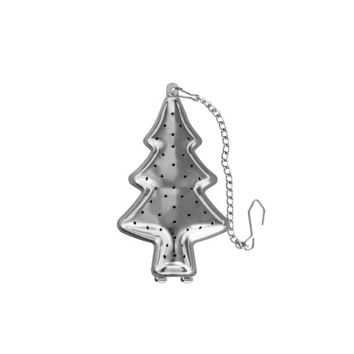 Набор Christmas tree: кружка и ситечко для чая, черный