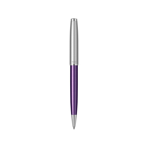 Шариковая ручка Parker Sonnet Essentials Violet SB Steel CT, цвет чернил black, перо: M, в подарочной упаковке. Шариковая ручка Parker Sonnet Essentials Violet SB Steel CT, цвет чернил black, перо: M, в подарочной упаковке.
