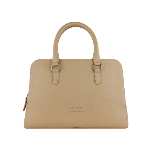 Сумка женская BUGATTI Elsa, песочного цвета, воловья кожа/полиэстер, 32х13х22 см Сумка женская BUGATTI Elsa, песочного цвета, воловья кожа/полиэстер, 32х13х22 см