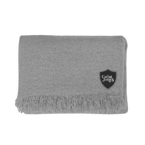 Плед акриловый Mohair, серый Плед акриловый Mohair, серый