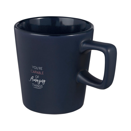 Керамическая кружка Ross объемом 280 мл, темно-синий Керамическая кружка Ross объемом 280 мл, темно-синий