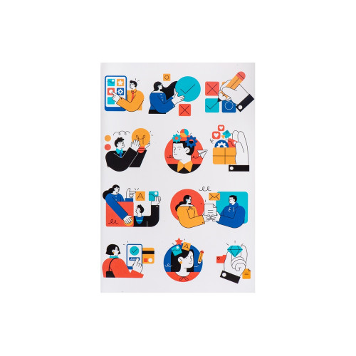 Стикерпак, А4 Стикерпак, А4