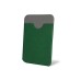 Чехол-картхолдер Favor на клеевой основе на телефон для пластиковых карт и и карт доступа, темно-зеленый