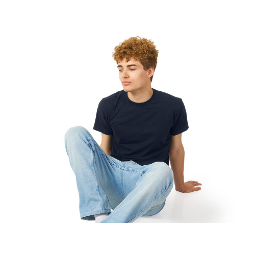 Футболка Heavy Super Club с боковыми швами, мужская, темно-синий