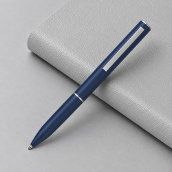 Металлическая шариковая ручка Classy, софт-тач, темно-синий