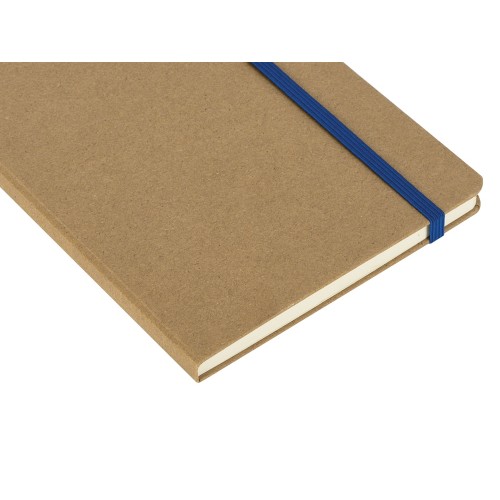 Блокнот Sevilia, твердая обложка из крафта A5, 80 листов, крафтовый/синий