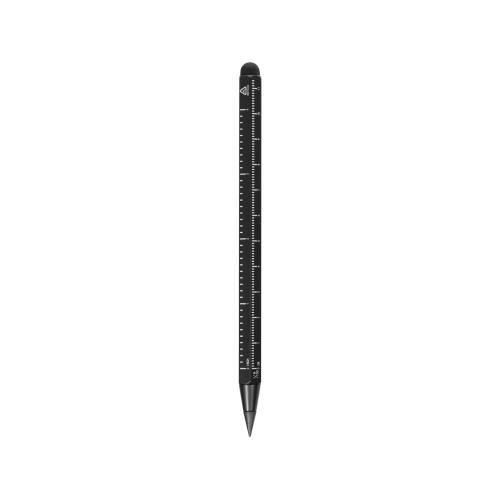 Вечный карандаш из переработанного алюминия Sicily, черный
