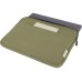Чехол для 14-дюймового ноутбука Joey объемом 2 л из брезента, переработанного по стандарту GRS, оливковый