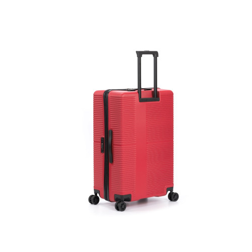 Чемодан TORBER ЭЛЬТОН, красный, ABS-пластик, 47 х 29 х 78 см, 96 л