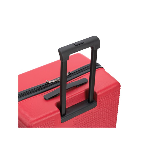 Чемодан TORBER ЭЛЬТОН, красный, ABS-пластик, 47 х 29 х 78 см, 96 л