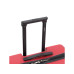 Чемодан TORBER Elton, красный, ABS-пластик, 41 х 28 х 68 см, 64 л
