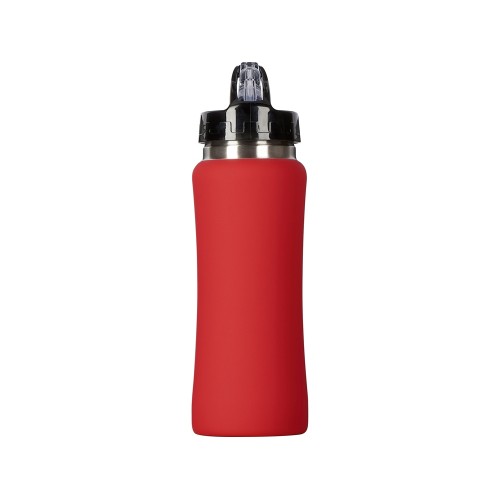 Бутылка для воды Bottle C1, сталь, soft touch, 600 мл, красный