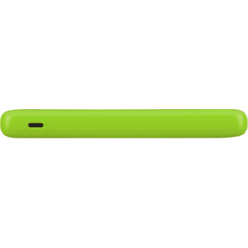 Внешний аккумулятор Powerbank C2, 10000 mAh зеленое яблоко