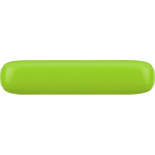 Внешний аккумулятор Powerbank C2, 10000 mAh зеленое яблоко