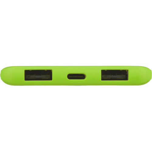 Внешний аккумулятор Powerbank C1, 5000 mAh, зеленое яблоко