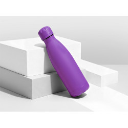 Вакуумная термобутылка Vacuum bottle C1, soft touch, 500 мл, фиолетовый