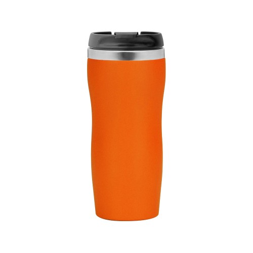 Термокружка Double wall mug C1, soft touch, 350 мл, оранжевый