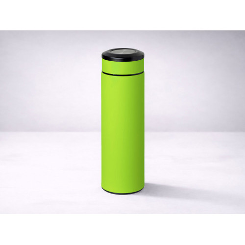 Вакуумный термос Vacuum Flask C1, soft touch, 420мл, зеленое яблоко