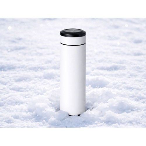 Вакуумный термос Vacuum Flask C1, soft touch, 420мл, белый