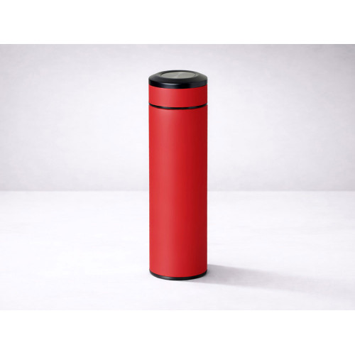 Вакуумный термос Vacuum Flask C1, soft touch, 420мл, красный