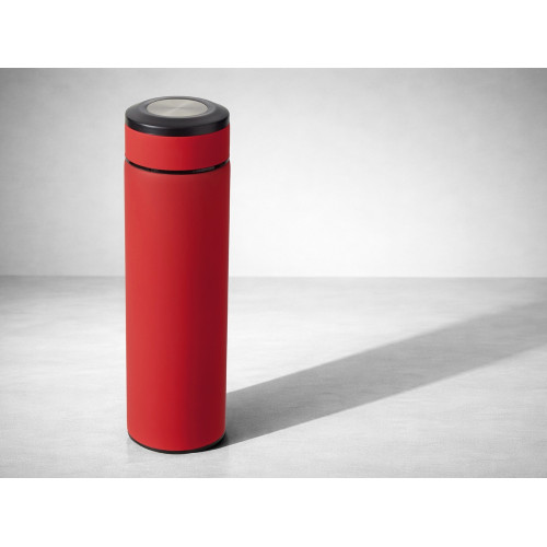 Вакуумный термос Vacuum Flask C1, soft touch, 420мл, красный