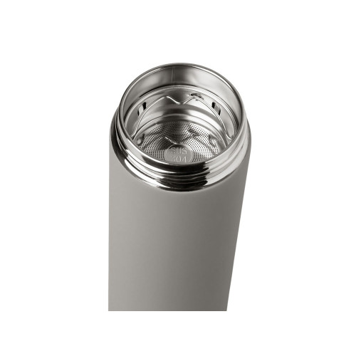 Вакуумный термос Vacuum Flask C1, soft touch, 420мл, серый