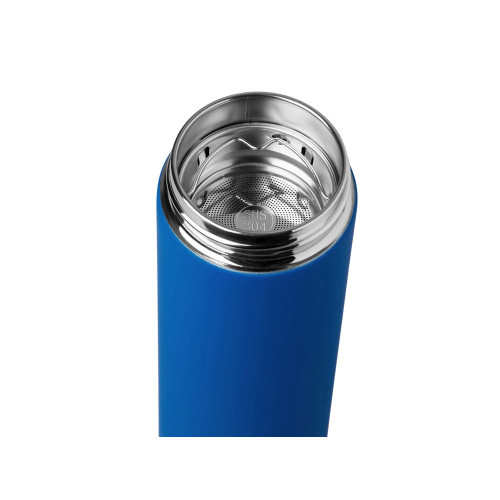 Вакуумный термос Vacuum Flask C1, soft touch, 420мл, синий