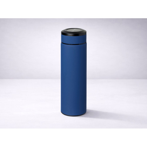 Вакуумный термос Vacuum Flask C1, soft touch, 420мл, темно-синий Вакуумный термос Vacuum Flask C1, soft touch, 420мл, темно-синий