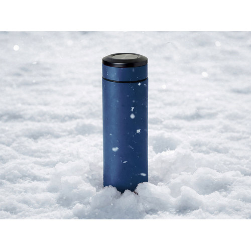 Вакуумный термос Vacuum Flask C1, soft touch, 420мл, темно-синий Вакуумный термос Vacuum Flask C1, soft touch, 420мл, темно-синий