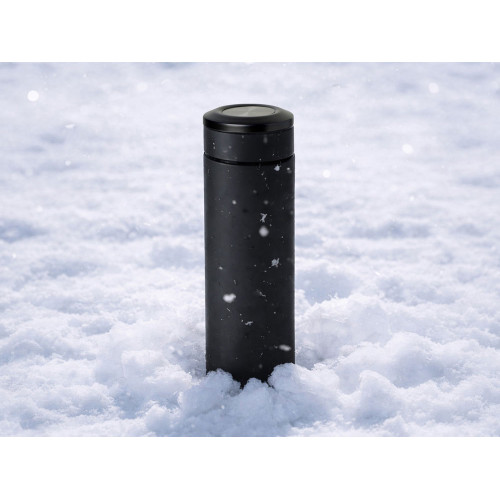 Вакуумный термос Vacuum Flask C1, soft touch, 420мл, черный