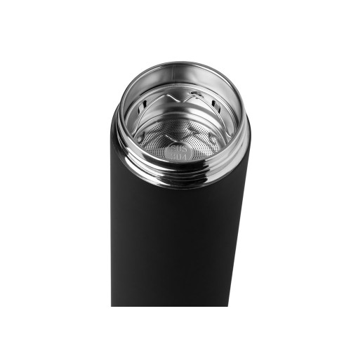 Вакуумный термос Vacuum Flask C1, soft touch, 420мл, черный