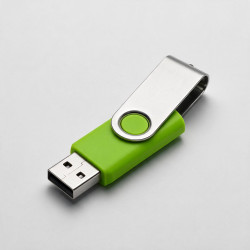 Флеш-карта USB 2.0 16 ГБ Флэш С1, зеленое яблоко