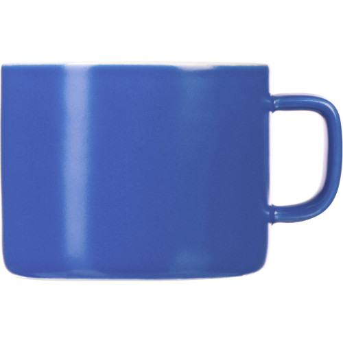 Чайная пара Brighton : блюдце овальное, чашка, коробка, синий