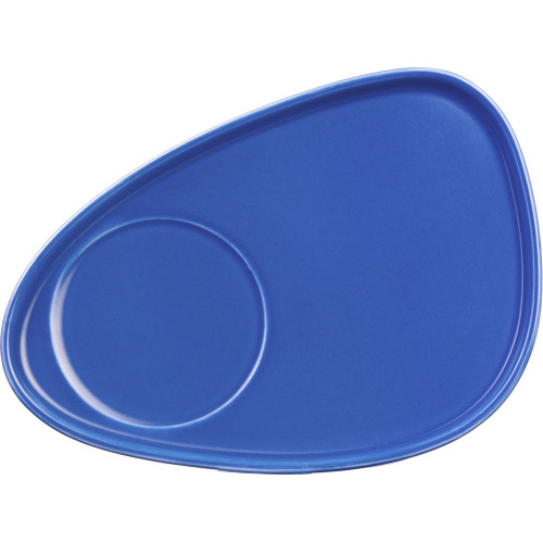 Чайная пара Brighton : блюдце овальное, чашка, коробка, синий