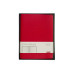 Ежедневник полудатированный А5 Orbit, красный