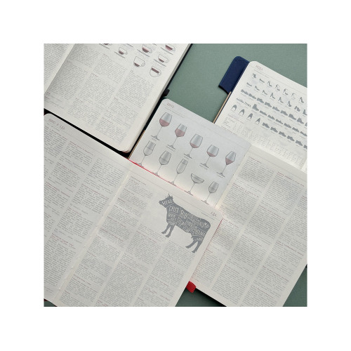 Ежедневник недатированный А5 Bosforo, красный Ежедневник недатированный А5 Bosforo, красный