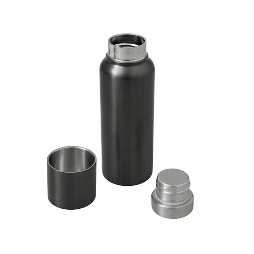 Вакуумный термос c магнитной крышкой Magne, 500 мл, темно-серый Вакуумный термос c магнитной крышкой Magne, 500 мл, темно-серый