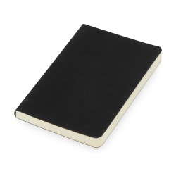Блокнот Softy 2.0, гибкая обложка A6, 80 листов, черный
