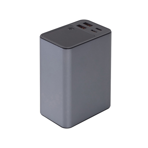 Внешний аккумулятор для ноутбуков EpIQ, 100 Вт, 30000 mAh, темно-серый