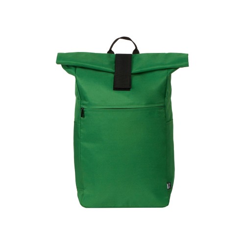 Рюкзак на липучке Vel из переработанного пластика, темно-зеленый