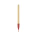 Вечный карандаш из бамбука Recycled Bamboo, красный