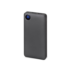 Внешний аккумулятор с дисплеем Mild, 10 000 mAh, темно-серый